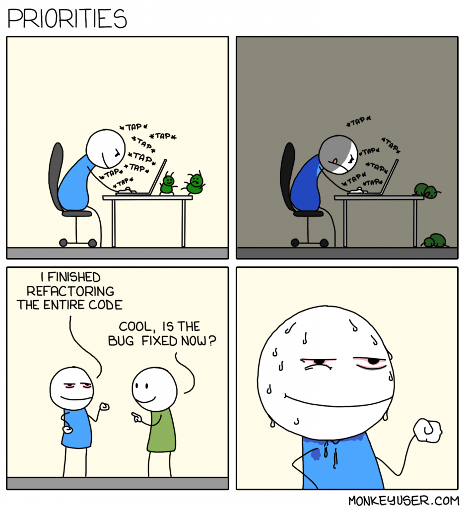 bugs in code